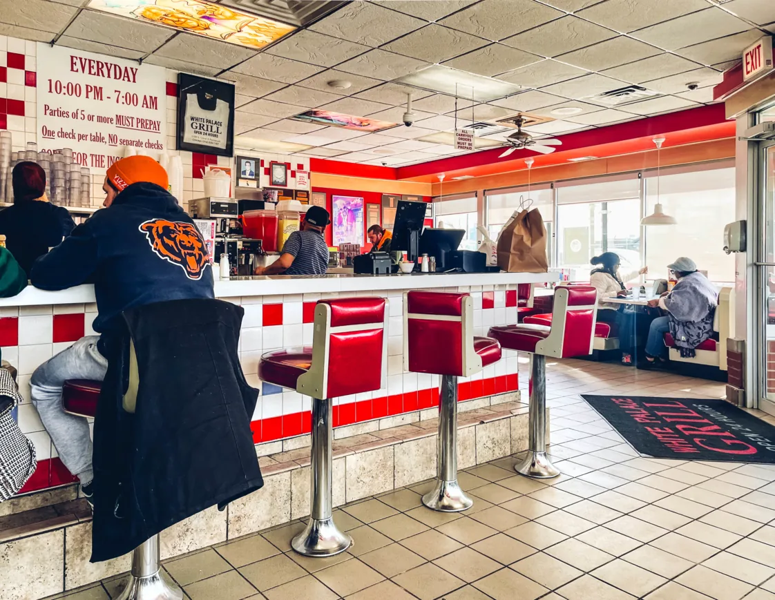 Chicago diner counter